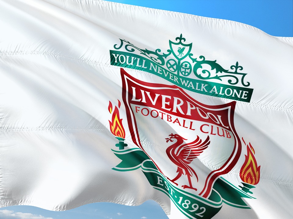Drapeau de l’équipe de football Liverpool