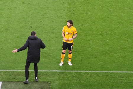 Rúben Neves, ex-milieu de terrain de Wolves
